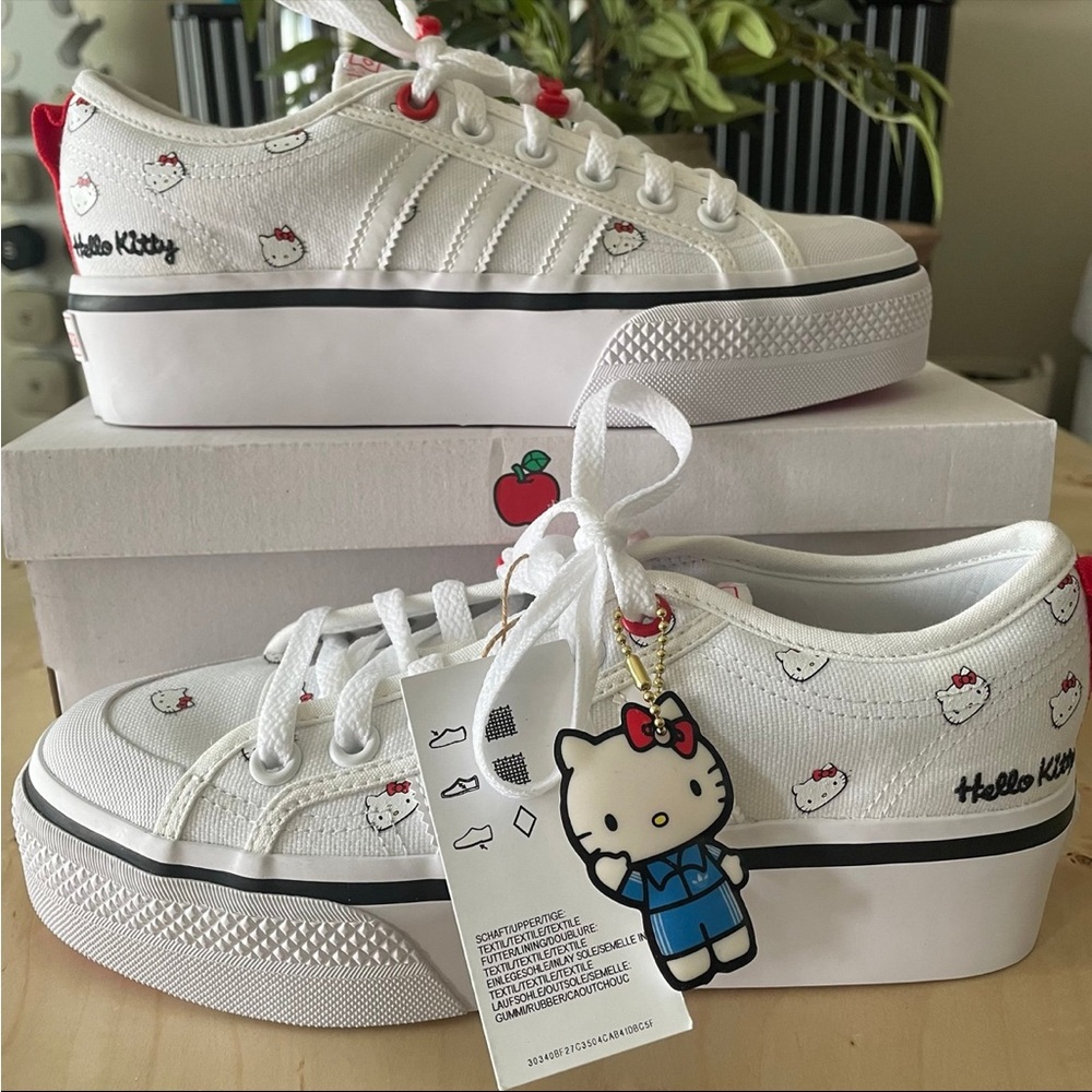 Adidas Hello Kitty Nizza Platform Size 7
